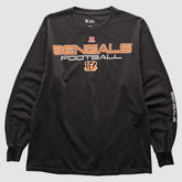 Cincinnati Bengals NFL 2000s Long Sleeve T-shirt Black Vintage