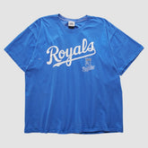 Kansas City Royals Lee Apparel 2000s T-shirt - Blue - M by Fanatics Real Vintage T-shirts