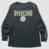 Pittsburgh Steelers Team Edition Apparel 2000s Long Sleeve T-shirt Charcoal Vintage