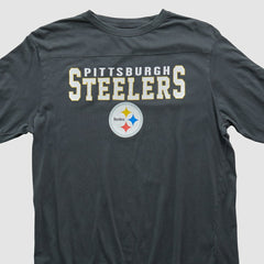 Pittsburgh Steelers Team Edition Apparel 2000s Long Sleeve T-shirt Charcoal Vintage