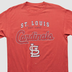 St. Louis Cardinals 2000s T-shirt - Red - M by Fanatics Real Vintage T-shirts