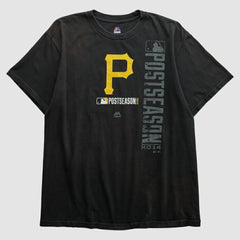 Pittsburgh Pirates Majestic 2014 T-shirt - Black - M by Fanatics Real Vintage T-shirts