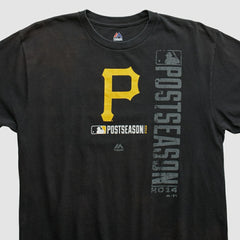 Pittsburgh Pirates Majestic 2014 T-shirt - Black - M by Fanatics Real Vintage T-shirts