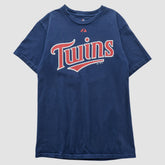 Minnesota Twins Majestic 2010 T-shirt - Navy - S by Fanatics Real Vintage T-shirts