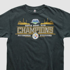 Pittsburgh Steelers NFL 2009 T-shirt Black Vintage