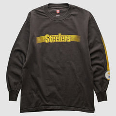 Pittsburgh Steelers NFL 2000s Long Sleeve T-shirt Black Vintage