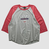 Minnesota Twins Gear For Sports 2000s T-shirt - Heather Gray - S by Fanatics Real Vintage T-shirts