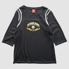 Pittsburgh Steelers NFL 2000s T-shirt Black Vintage