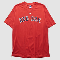 Boston Red Sox Majestic 2010 T-shirt - Red - M by Fanatics Real Vintage T-shirts