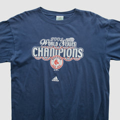 Boston Red Sox Adidas 2004 T-shirt - Navy - M by Fanatics Real Vintage T-shirts