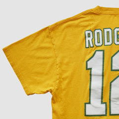 Green Bay Packers NFL 2000s T-shirt Yellow Vintage