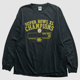 Pittsburgh Steelers Alstyle Apparel 2006 Long Sleeve T-shirt Black Vintage