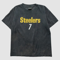 Pittsburgh Steelers Reebok 2000s T-shirt Black Vintage