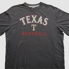 Texas Rangers MLB 2000s T-shirt - Dark Heather Gray - XL by Fanatics Real Vintage T-shirts