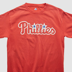Philadelphia Phillies Majestic 2000s T-shirt - Red - S by Fanatics Real Vintage T-shirts