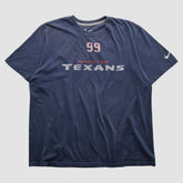 Houston Texans NFL 2010s T-shirt Navy Vintage