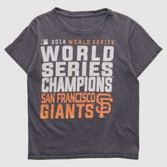 San Francisco Giants 2014 T-shirt - Charcoal - XXS by Fanatics Real Vintage T-shirts