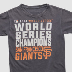 San Francisco Giants 2014 T-shirt - Charcoal - XXS by Fanatics Real Vintage T-shirts