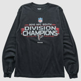 Atlanta Falcons Reebok 2010 Long Sleeve T-shirt Black Vintage