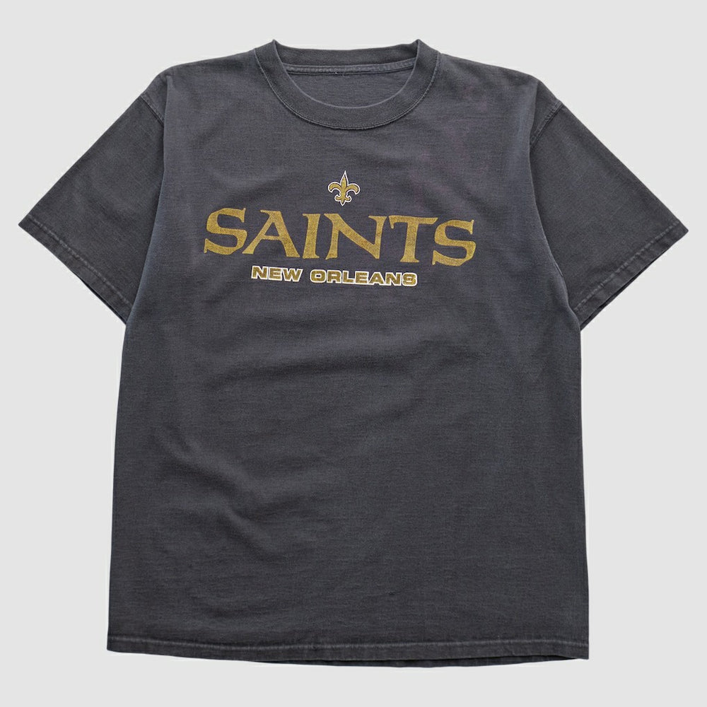 New Orleans Saints 2000s T-shirt Charcoal Vintage