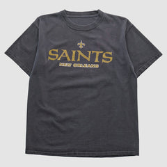 New Orleans Saints 2000s T-shirt Charcoal Vintage