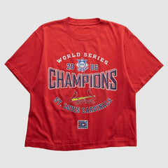 St. Louis Cardinals 2006 T-shirt - Red - S by Fanatics Real Vintage T-shirts