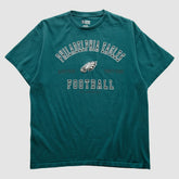 Philadelphia Eagles NFL 2000s T-shirt Teal Vintage