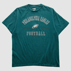 Philadelphia Eagles NFL 2000s T-shirt Teal Vintage