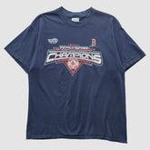 Boston Red Sox M&O Knits 2004 T-shirt - Navy - S by Fanatics Real Vintage T-shirts