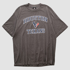 Houston Texans NFL 2010s T-shirt Dark Heather Gray Vintage