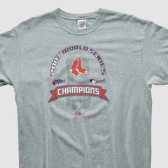 Boston Red Sox Anvil 2007 T-shirt - Heather Gray - M by Fanatics Real Vintage T-shirts