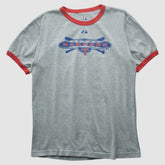 Texas Rangers Majestic 2010 T-shirt - Heather Gray - S by Fanatics Real Vintage T-shirts