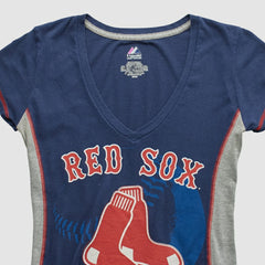 Boston Red Sox Majestic 2010s T-shirt - Navy - M by Fanatics Real Vintage T-shirts
