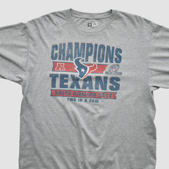 Houston Texans Team Edition Apparel 2012 Long Sleeve T-shirt Heather Gray Vintage