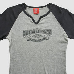 Baltimore Ravens NFL 2000s T-shirt Heather Gray Vintage