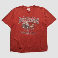 Tampa Bay Buccaneers NFL 2000s T-shirt Red Vintage