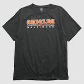 Baltimore Orioles Genuine Merchandise 2000s T-shirt - Black - M by Fanatics Real Vintage T-shirts