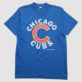 Chicago Cubs Velva Sheen 1988 T-shirt - Blue - S by Fanatics Real Vintage T-shirts
