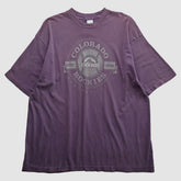Colorado Rockies Salem Sportswear 1993 T-shirt - Purple - 2XL by Fanatics Real Vintage T-shirts