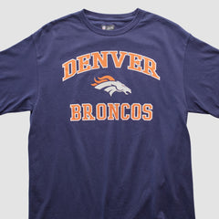 Denver Broncos Team Edition Apparel 2000s T-shirt Navy Vintage