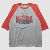 St. Louis Cardinals Lee Apparel 2000s T-shirt - Heather Gray - XL by Fanatics Real Vintage T-shirts
