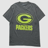 Green Bay Packers NFL 2010s T-shirt Dark Heather Gray Vintage