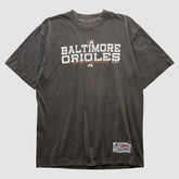 Baltimore Orioles Majestic 2000s T-shirt - Charcoal - M by Fanatics Real Vintage T-shirts
