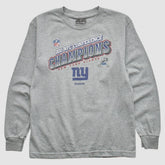 New York Giants Reebok 2011 Pullover Sweatshirt Heather Gray Vintage