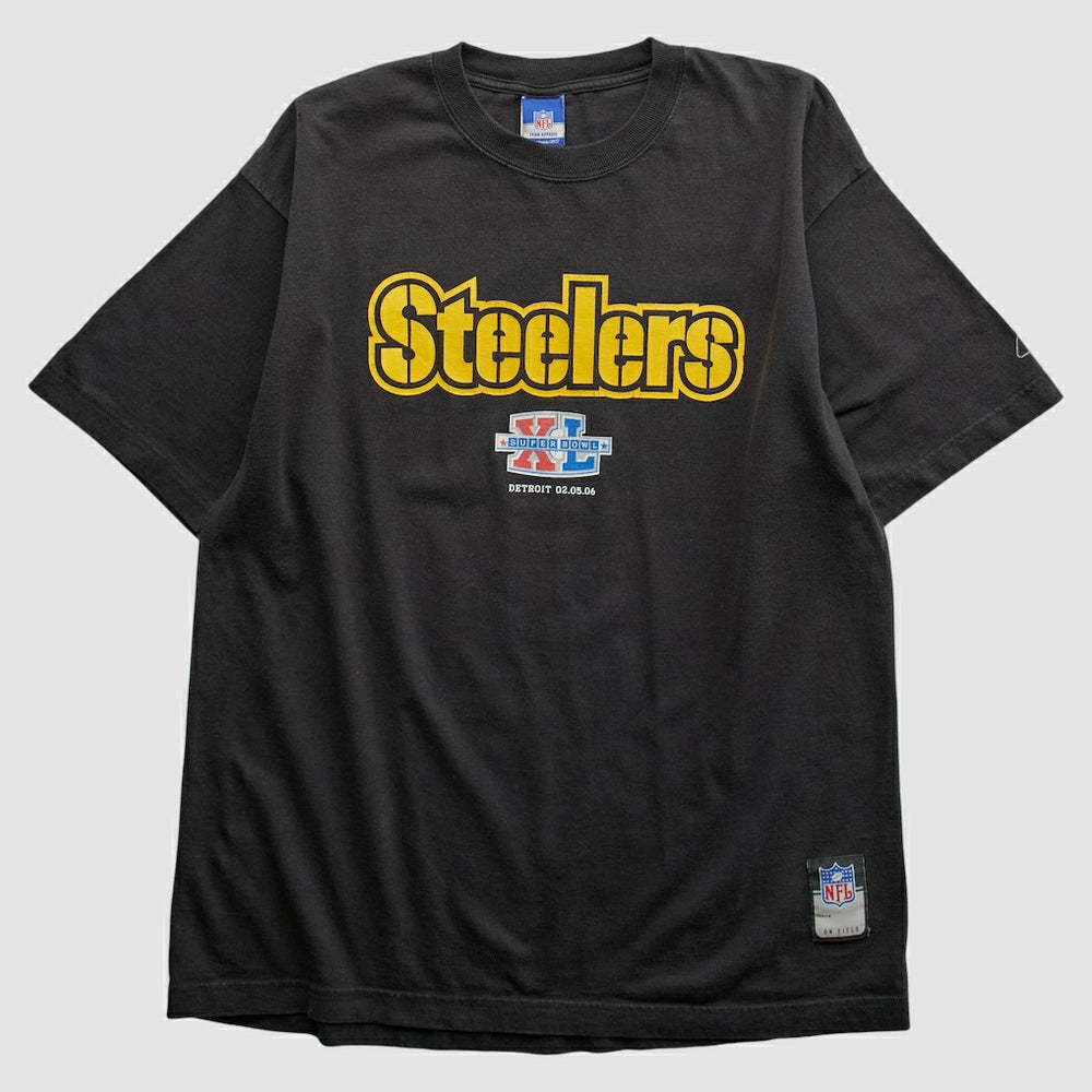 Pittsburgh Steelers Reebok 2000s T-shirt Black Vintage