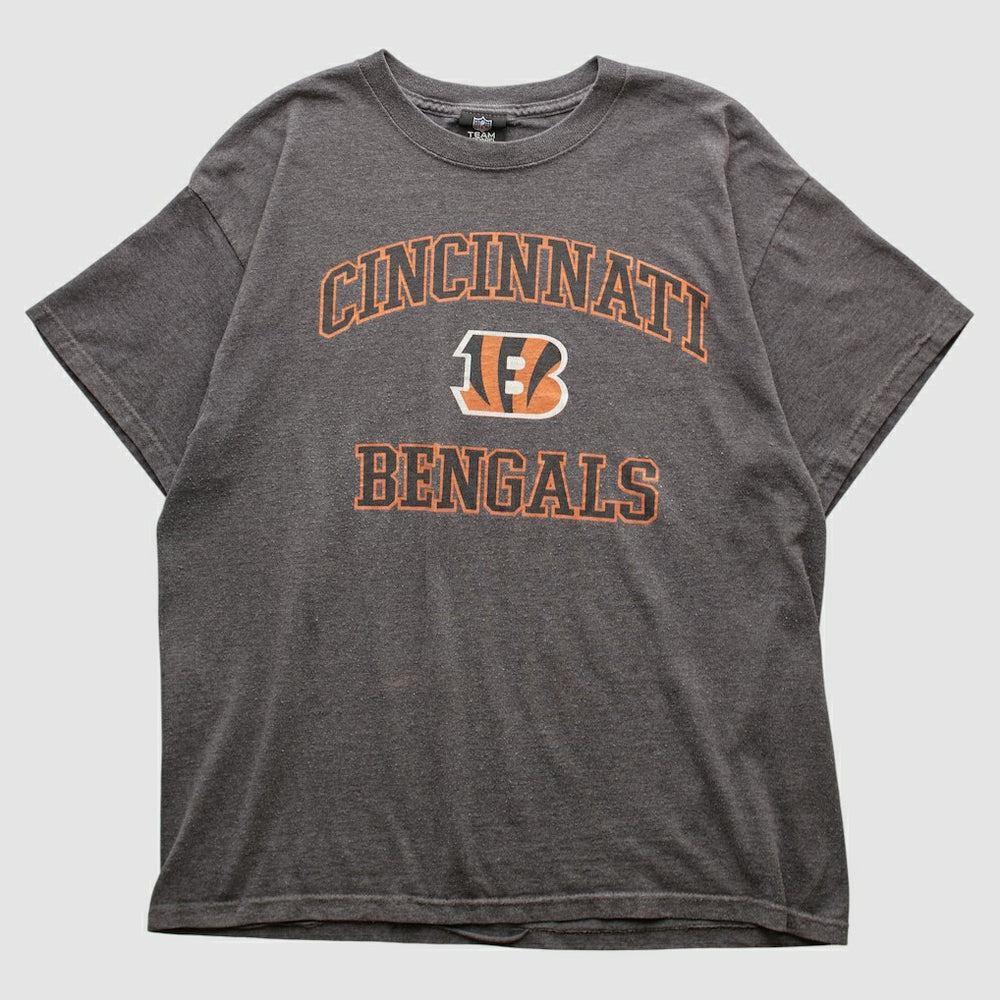 Cincinnati Bengals NFL 2010s T-shirt Dark Heather Gray Vintage