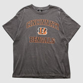 Cincinnati Bengals NFL 2010s T-shirt Dark Heather Gray Vintage