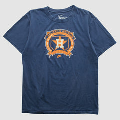 Houston Astros Nike 2000s T-shirt - Navy - M by Fanatics Real Vintage T-shirts