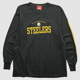 Pittsburgh Steelers NFL 2000s Long Sleeve T-shirt Black Vintage
