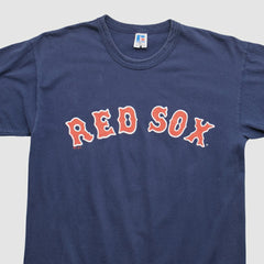 Boston Red Sox Russell 2000s T-shirt - Navy - S by Fanatics Real Vintage T-shirts